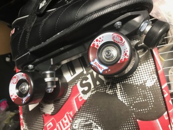 SONIC Outdoor Wheels 85A - Black Dr. Pepper branded